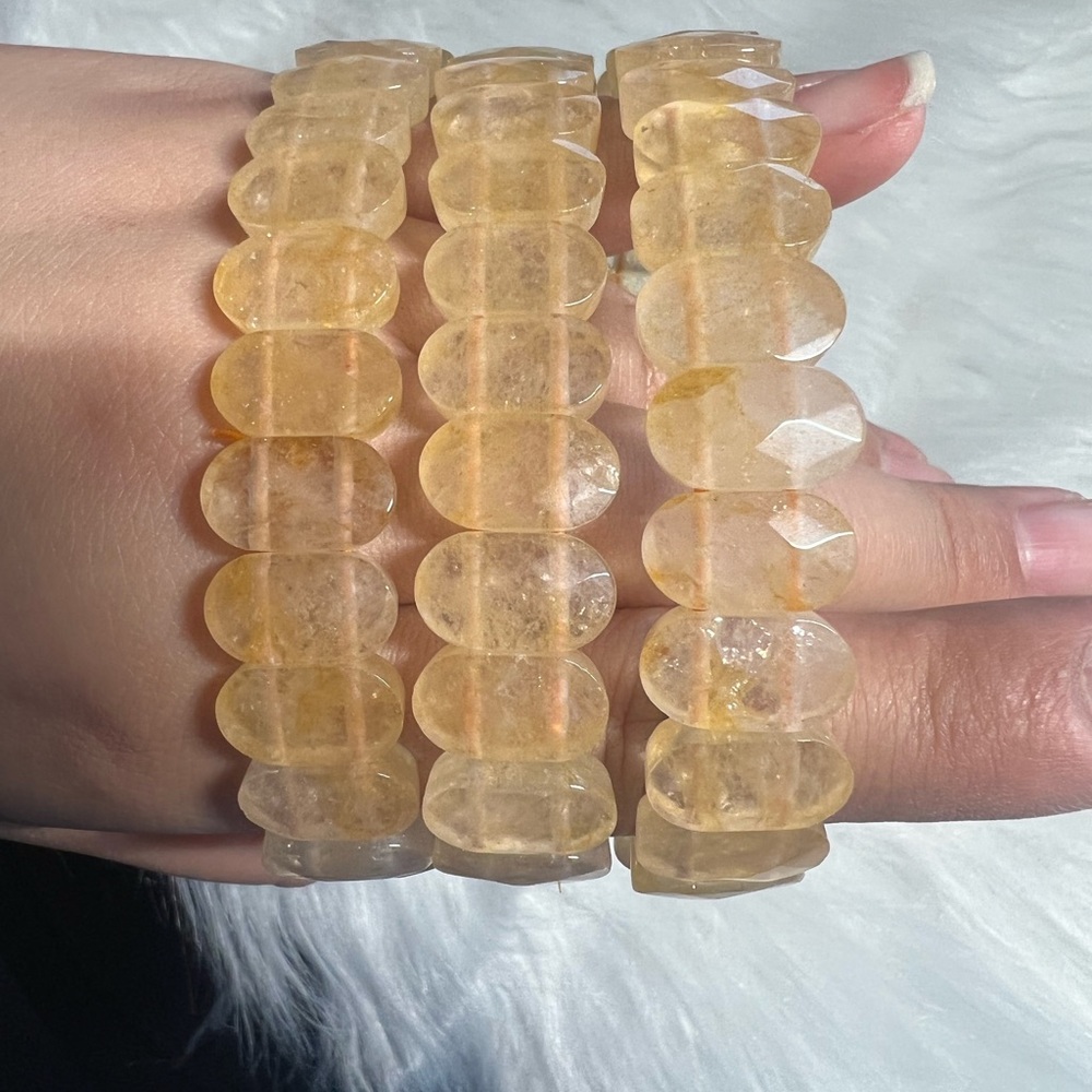 Citrine bangle